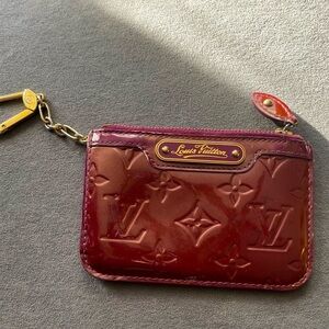Louis Vuitton Burgundy Monogram Wallet
